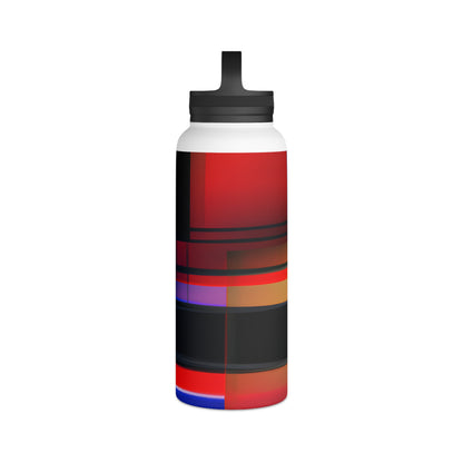 Eleanor Corbin - Air Resistance Force, Abstractly - Stainless Steel Water Bottle