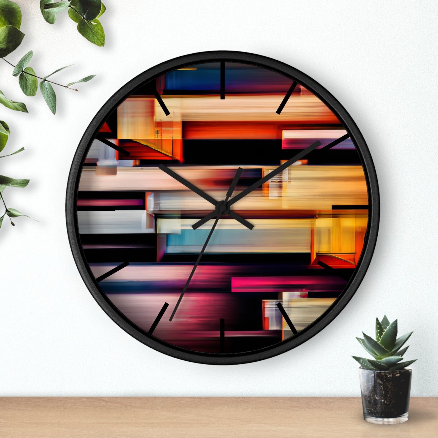 Harold Bloomfield - Strong Force, Abstractly - Wall Clock