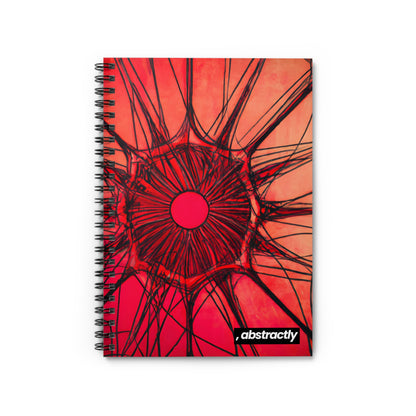 Elizabeth Rutherford - Magnetic Force, Abstractly - Spiral Notebook