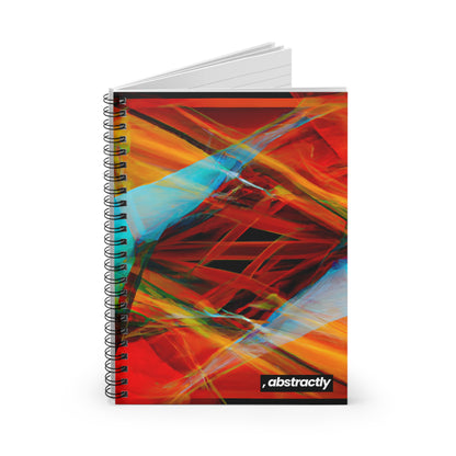 Clara Beckett - Electromagnetic Force, Abstractly - Spiral Notebook