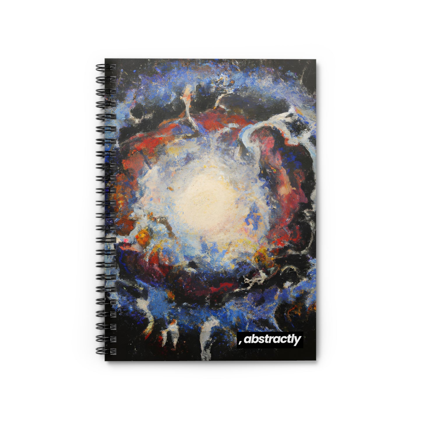 Quantum Fluxite - Chemistry, Abstractly - Spiral Notebook