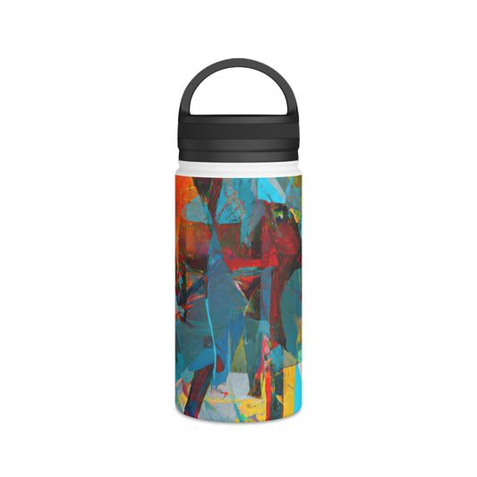 Roy Rosenberg - Strong Force, Abstractly - Stainless Steel Water Bottle