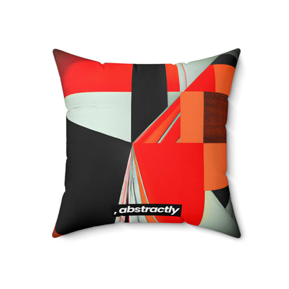 Julia Blackburn - Weak Force, Abstractly - Faux Suede Throw Pillow