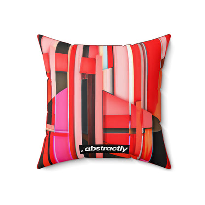 Joseph Whitlock - Weak Force, Abstractly - Faux Suede Throw Pillow