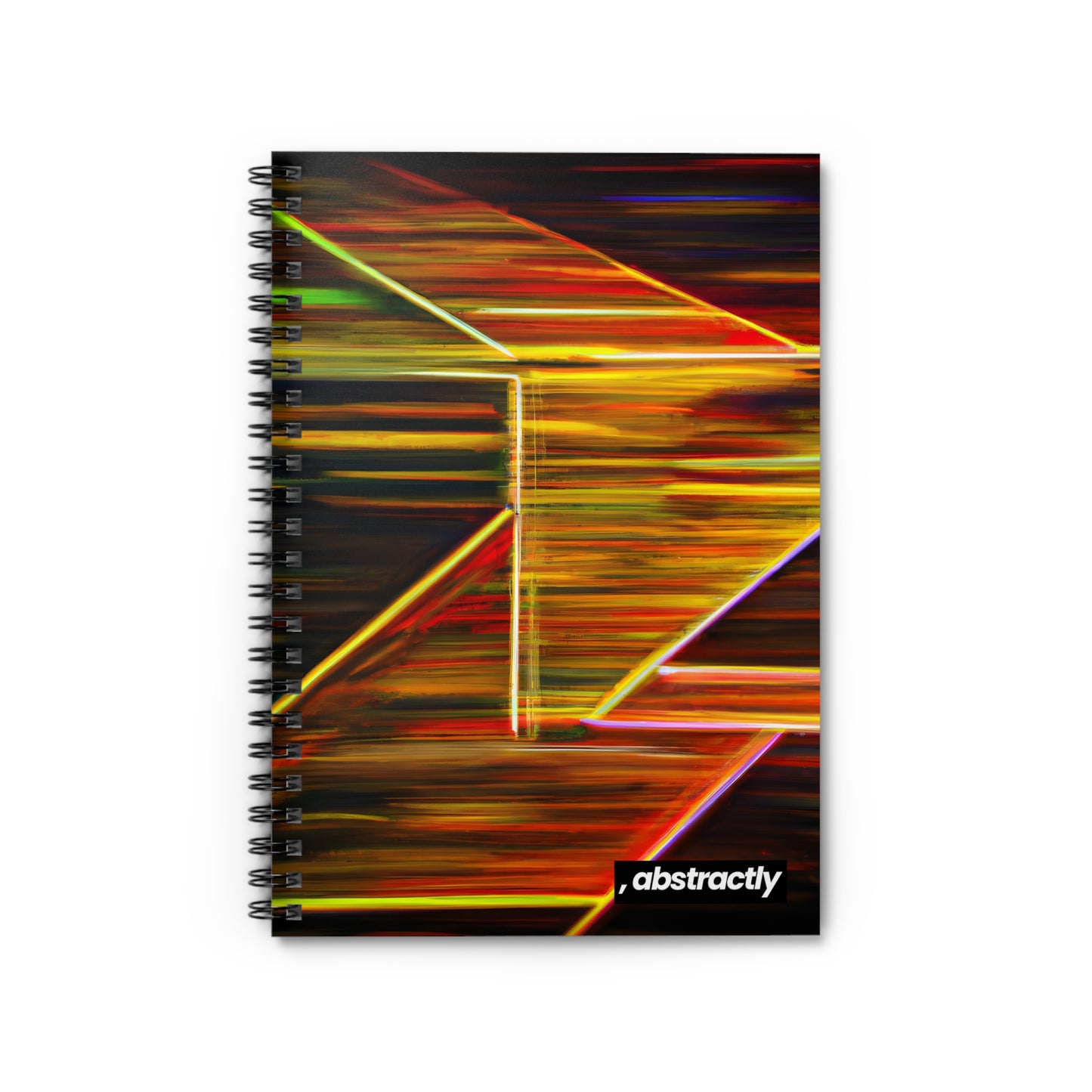 Margaret Hessler - Electric Force, Abstractly - Spiral Notebook