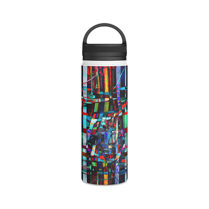 Lorenzo Griffin - Strong Force, Abstractly - Stainless Steel Water Bottle