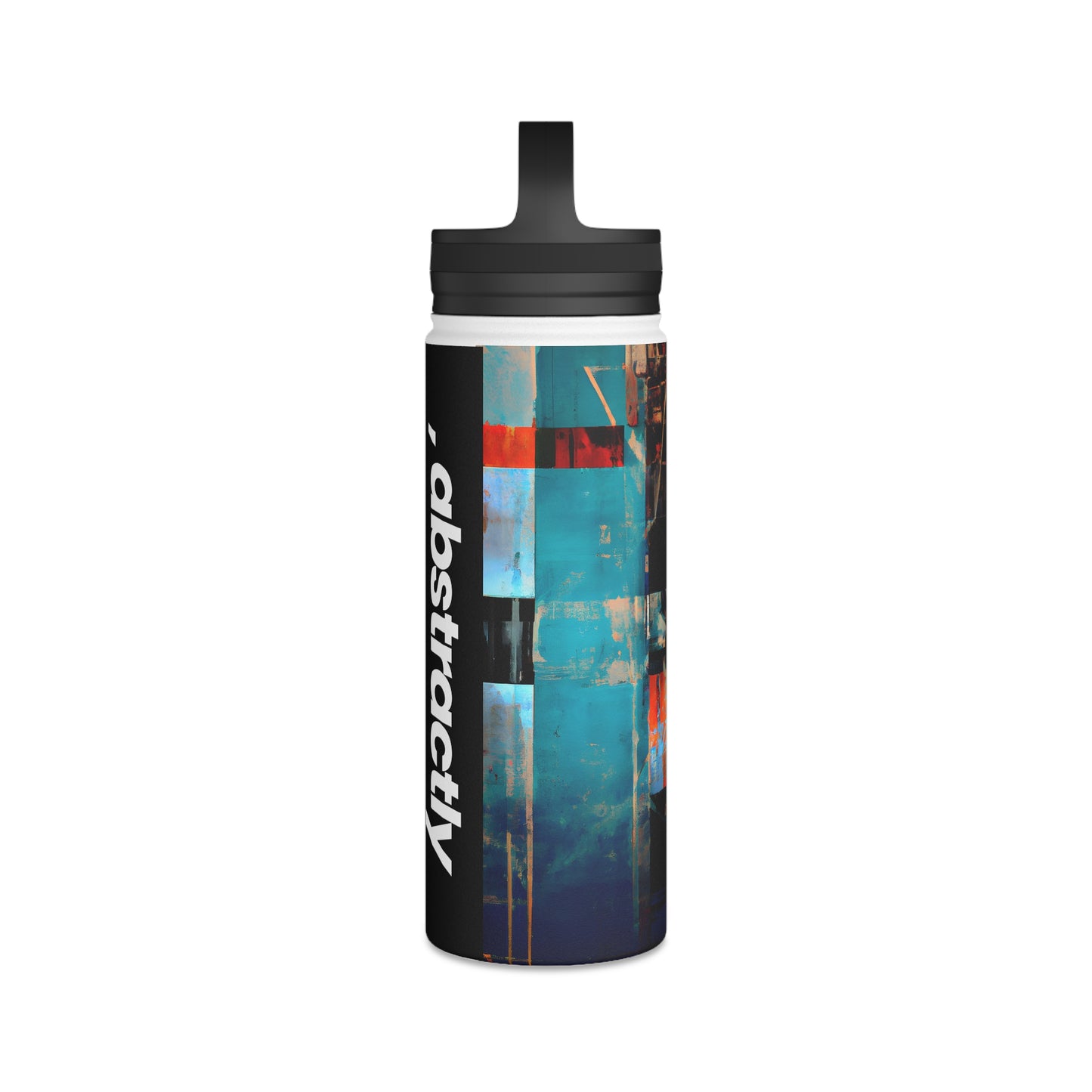 Harvey Sterling - Weak Force, Abstractly - Stainless Steel Water Bottle