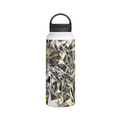 Donald Simmons - Friction Force, Abstractly - Stainless Steel Water Bottle