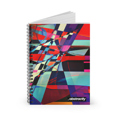 Fiona Breslin - Electric Force, Abstractly - Spiral Notebook