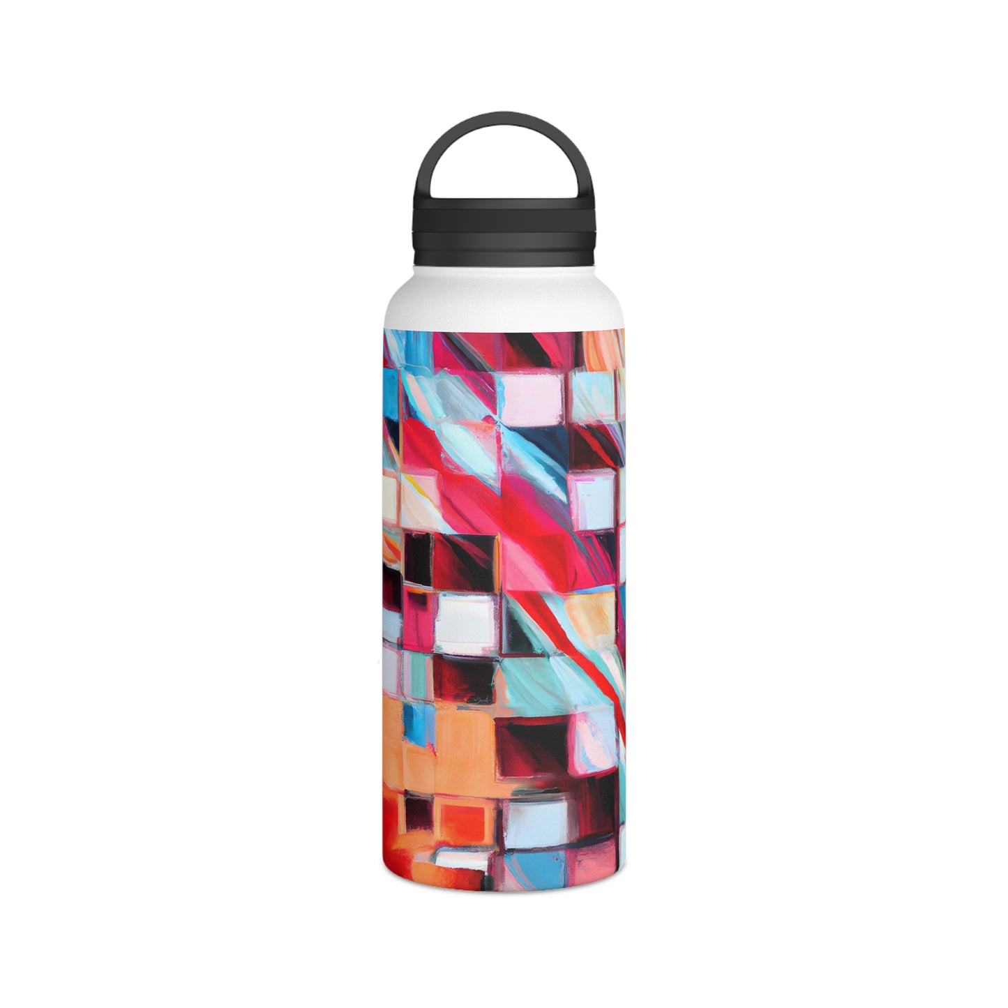 Theodore Bishop - Friction Force, Abstractly - Stainless Steel Water Bottle