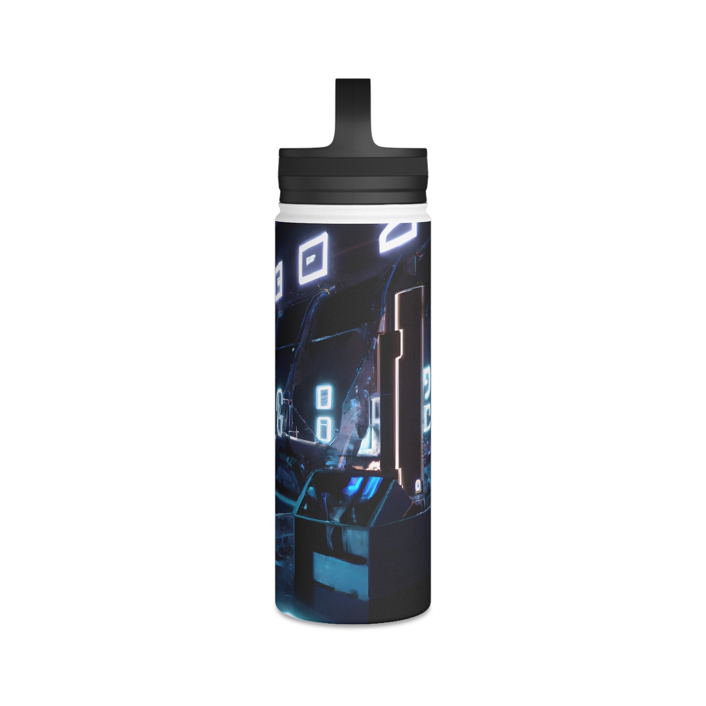 StarPeak Finance - Credit, Abstractly - Stainless Steel Water Bottle