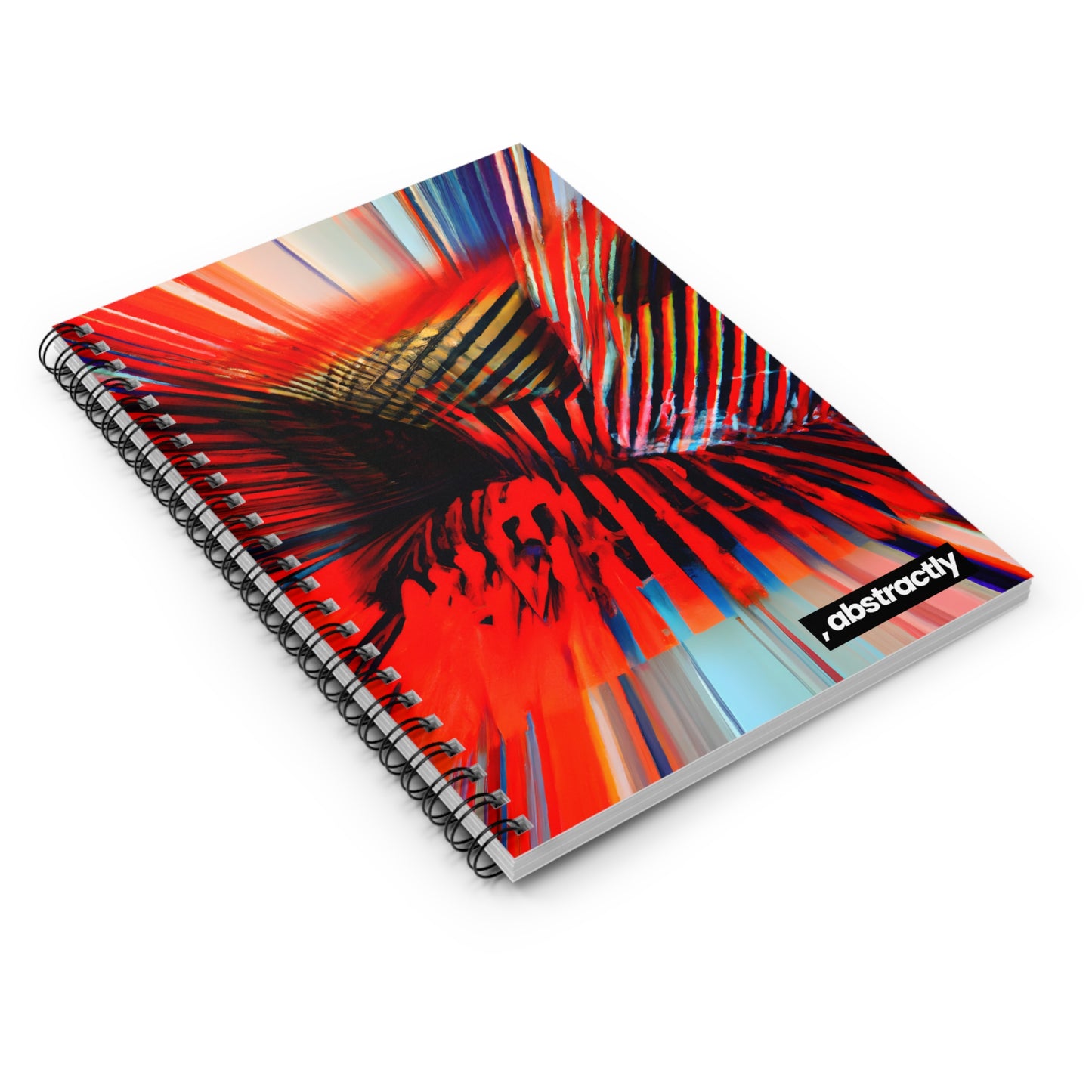 Oliver Maddox - Air Resistance Force, Abstractly - Spiral Notebook