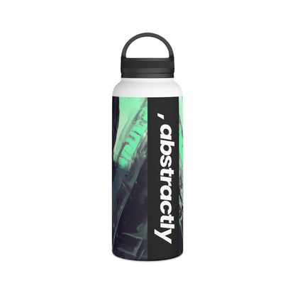 CrestPeak Solutions - Dividends, Abstractly - Stainless Steel Water Bottle