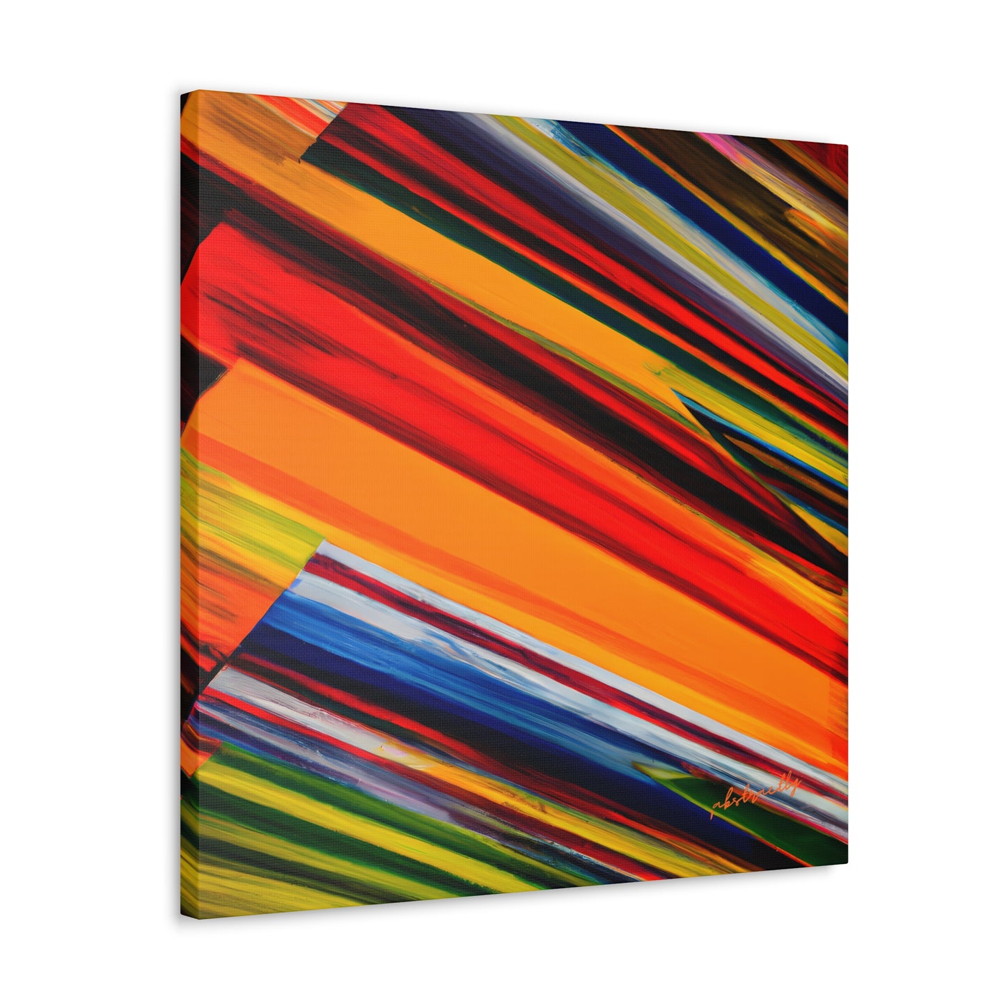 Carol Harwood - Friction Force, Abstractly - Canvas