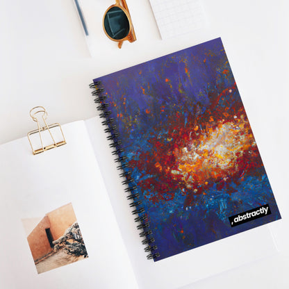 Ethereal Bluestone - Chemistry, Abstractly - Spiral Notebook