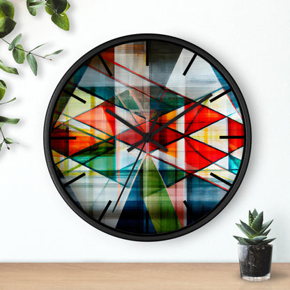 Lillian Czerny - Friction Force, Abstractly - Wall Clock