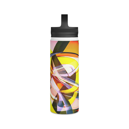 Russell Sternberg - Electromagnetic Force, Abstractly - Stainless Steel Water Bottle