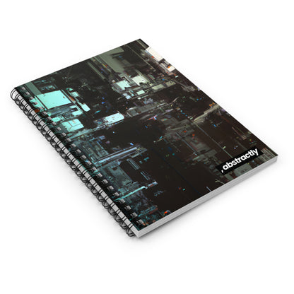 Pinnacle Finance - Capital, Abstractly - Spiral Notebook