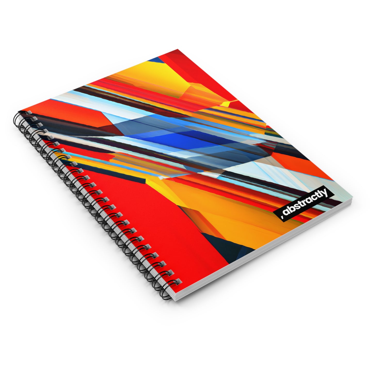 Joshua Fiedler - Air Resistance Force, Abstractly - Spiral Notebook