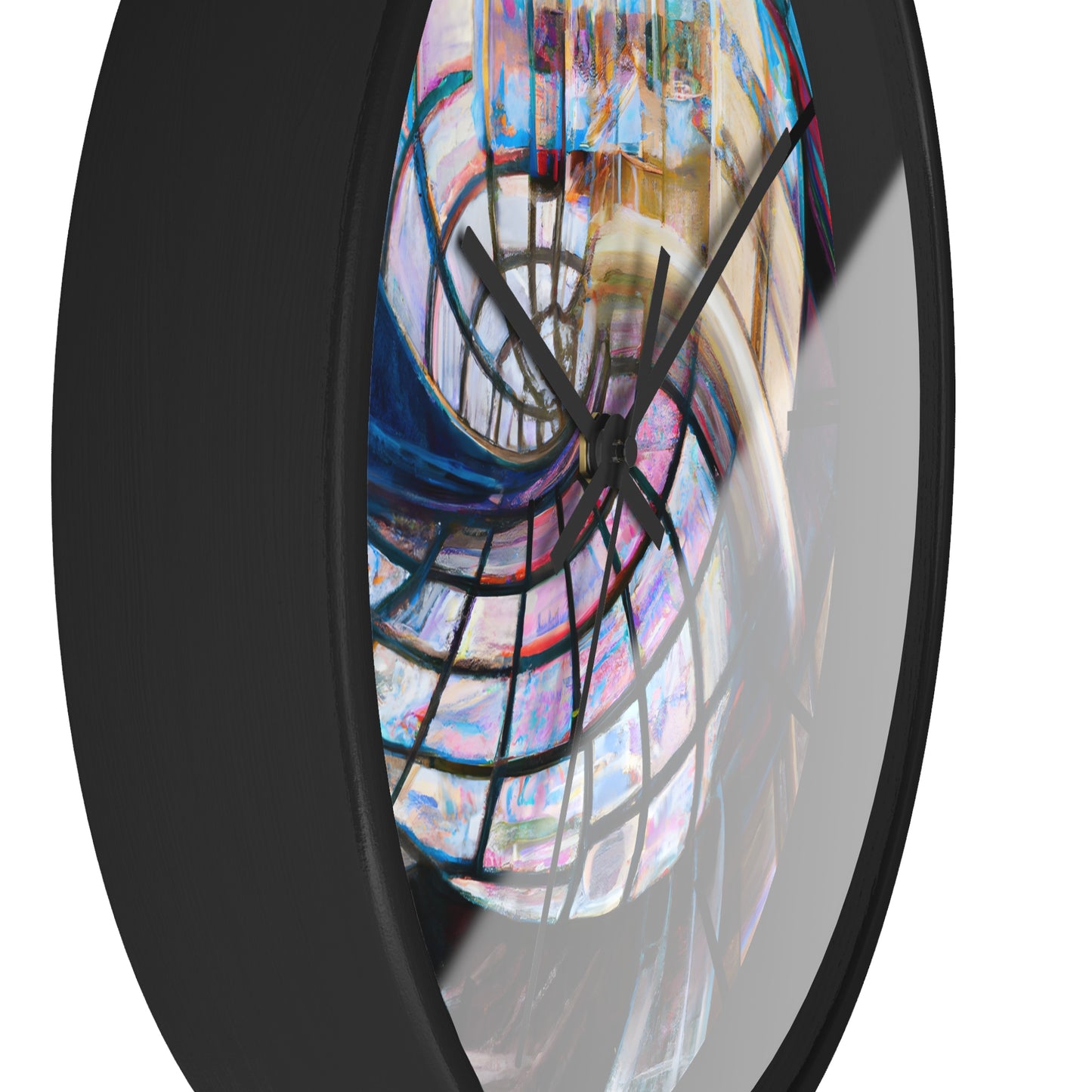 Margaret Haversham - Gravity Force, Abstractly - Wall Clock