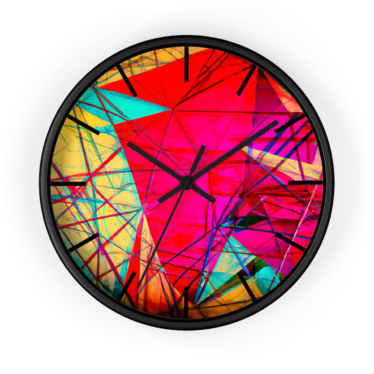 Esther Lombardi - Normal Force, Abstractly - Wall Clock