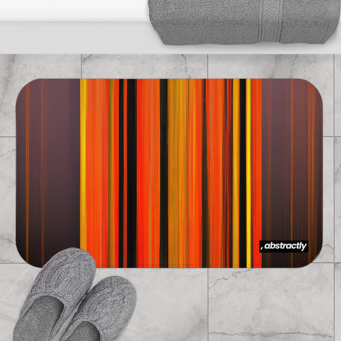 Leonor Fuentes - Normal Force, Abstractly - Bath Mat