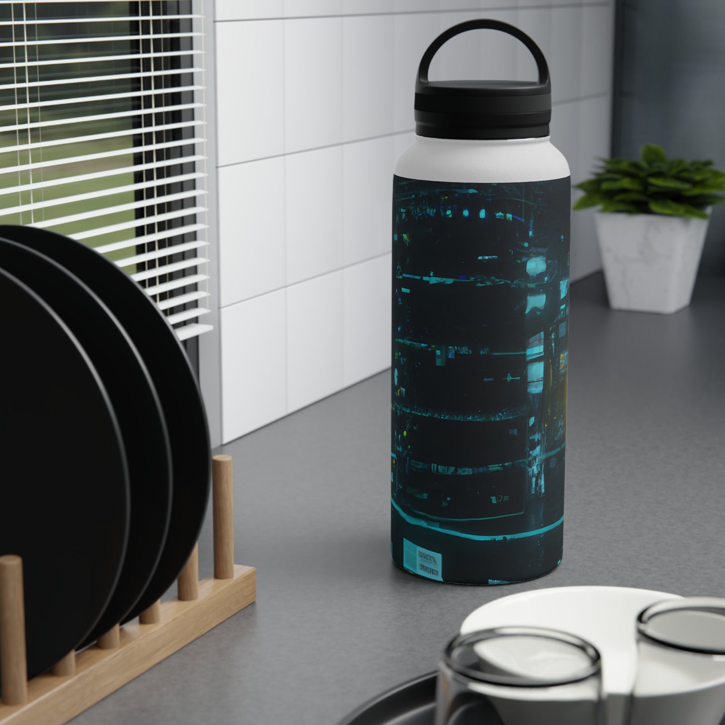 Valor Peak - Liability, Abstractly - Stainless Steel Water Bottle