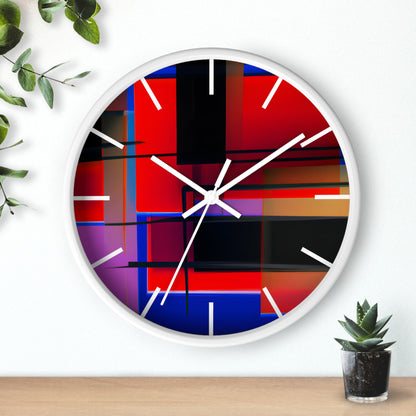 Eleanor Corbin - Air Resistance Force, Abstractly - Wall Clock