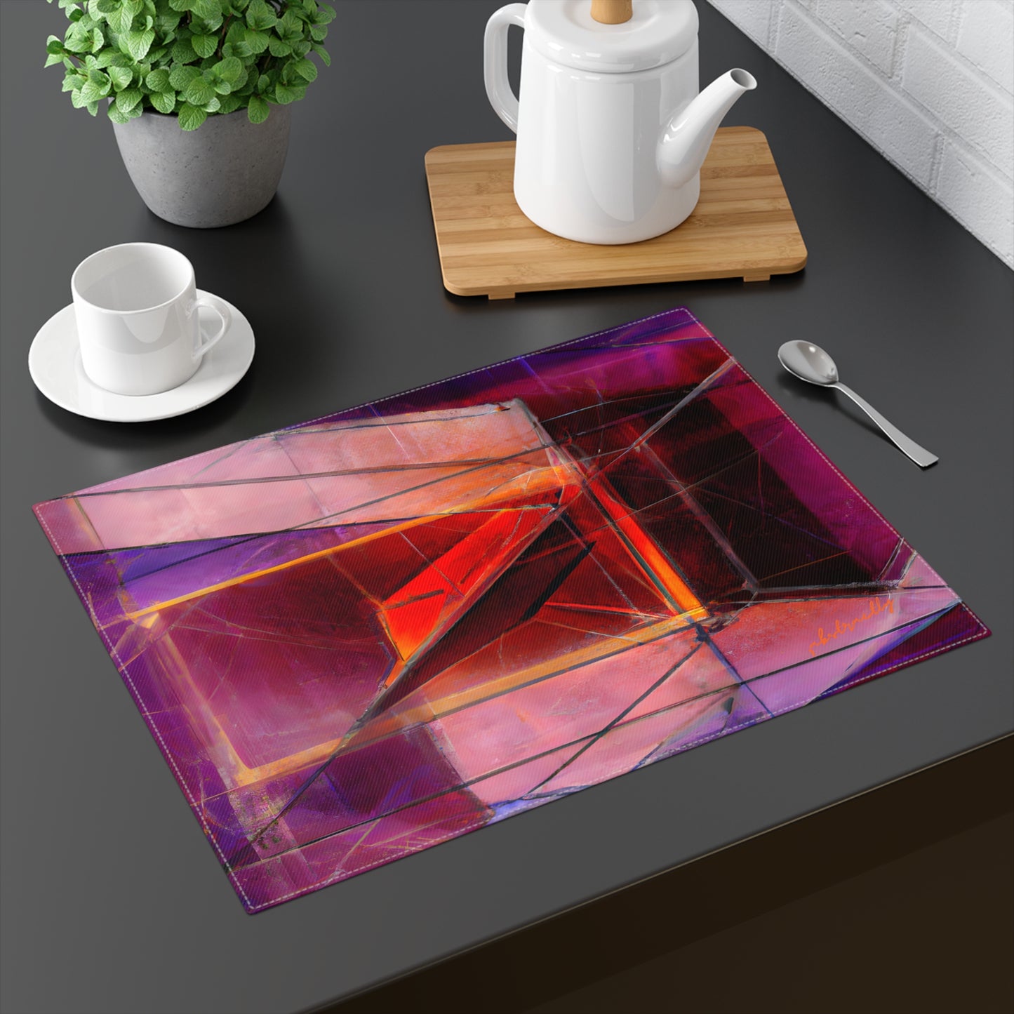 Margaret Hollis - Strong Force, Abstractly - Placemat