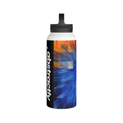 Adelaide Sinclair - Tension Force, Abstractly - Stainless Steel Water Bottle