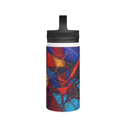 Lillian Thomason - Magnetic Force, Abstractly - Stainless Steel Water Bottle