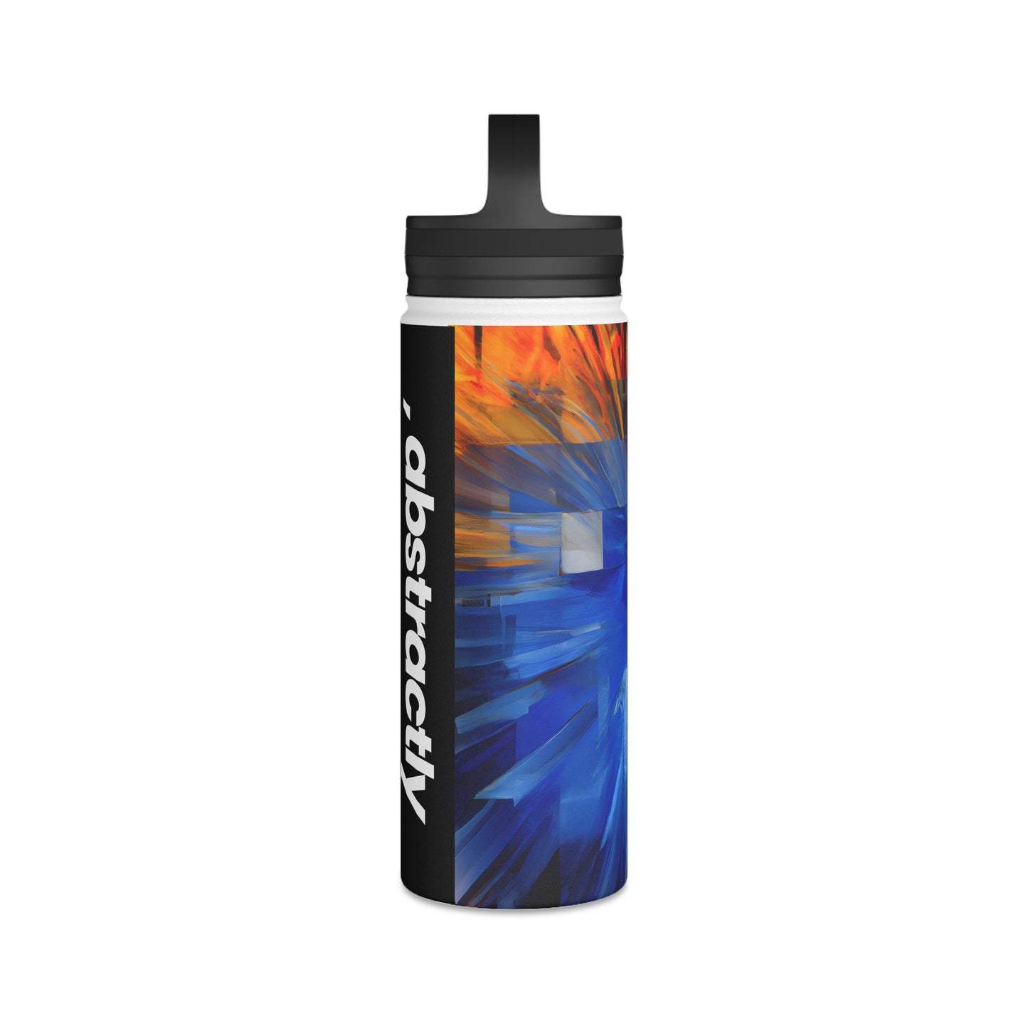 Adelaide Sinclair - Tension Force, Abstractly - Stainless Steel Water Bottle