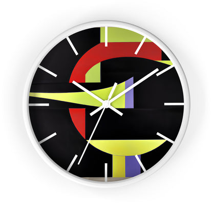 Helen Richmond - Spring Force, Abstractly - Wall Clock