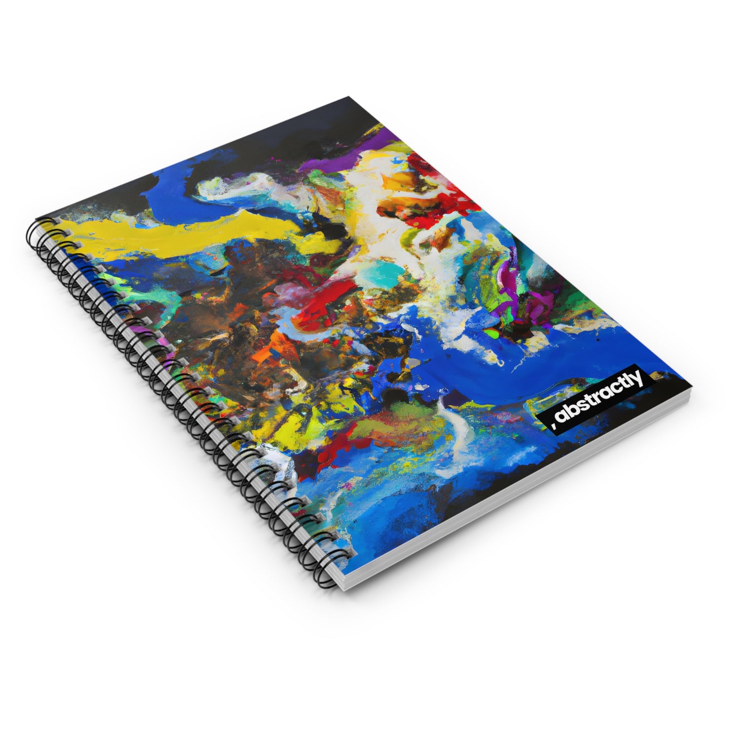 Xenospheric Blue - Chemistry, Abstractly - Spiral Notebook