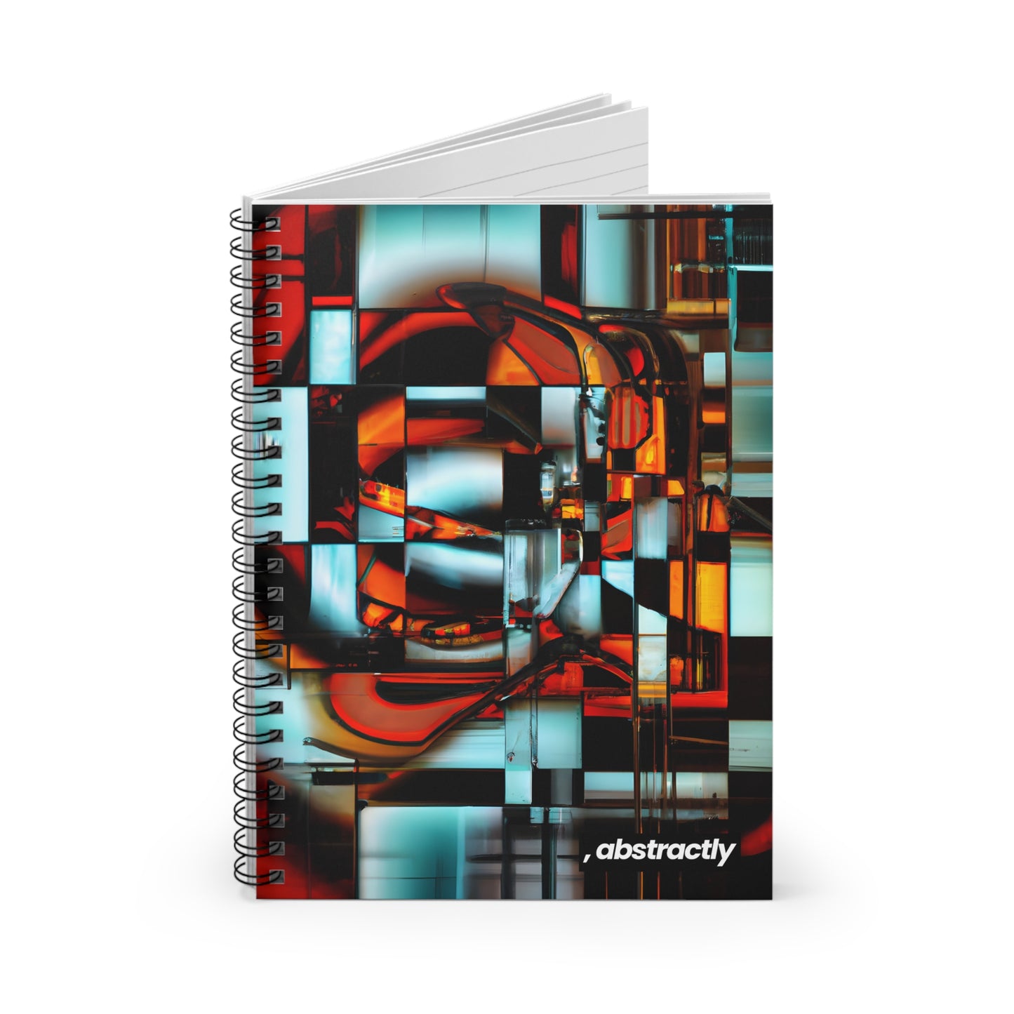 Avery Sinclair - Tension Force, Abstractly - Spiral Notebook