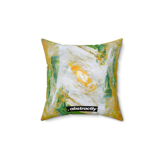 Photon-liteonium - Potassium, Abstractly - Faux Suede Throw Pillow