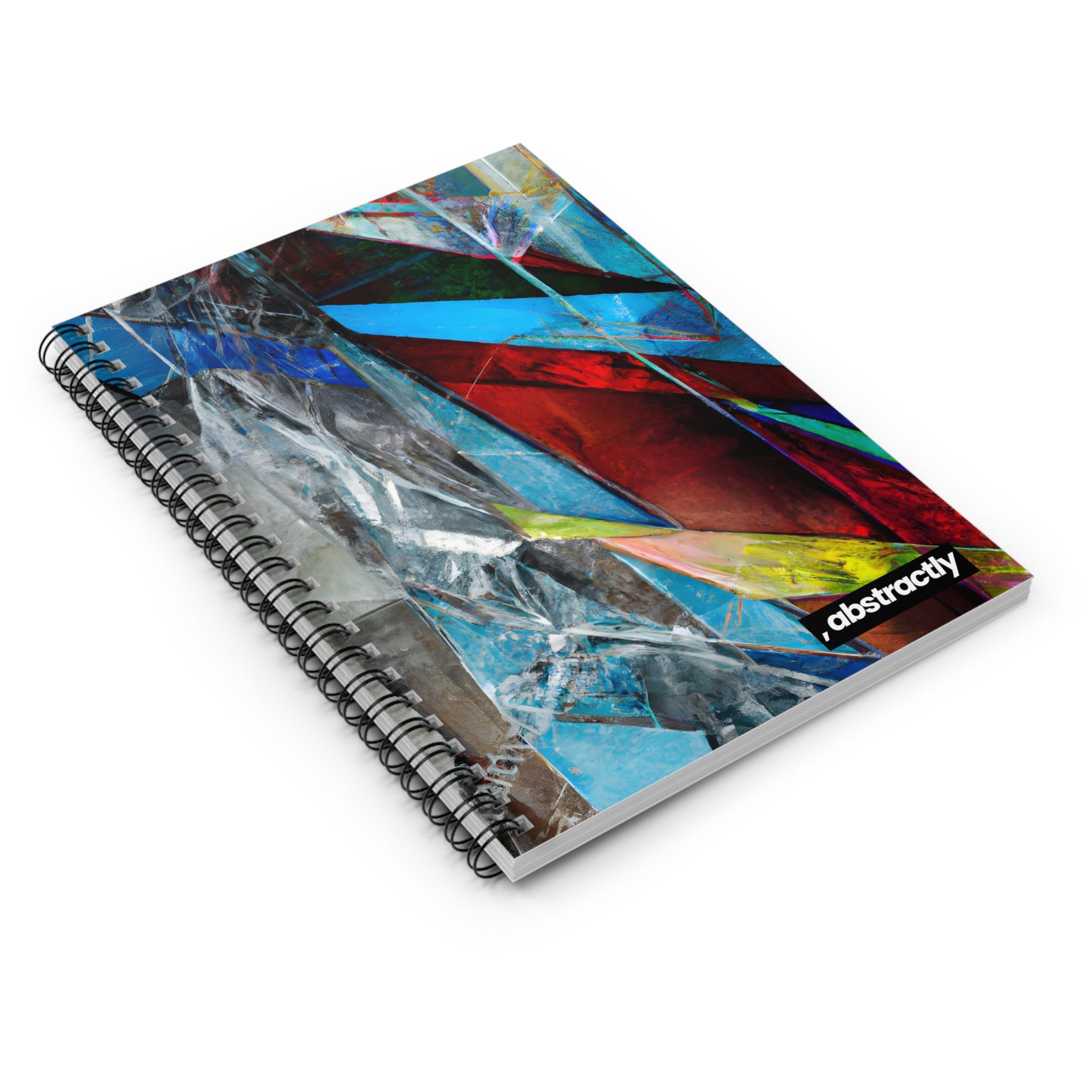 Miles Caldwell - Friction Force, Abstractly - Spiral Notebook