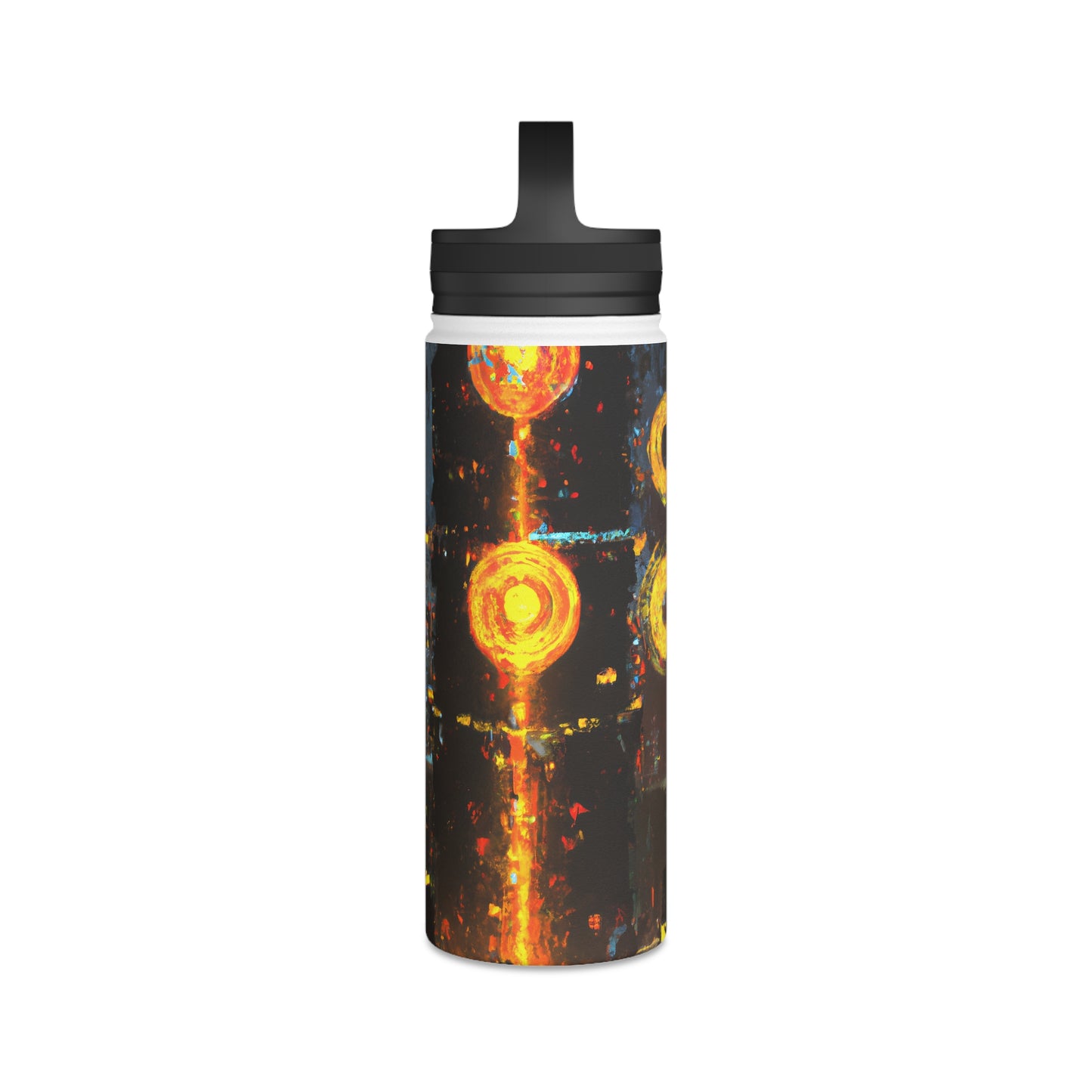 Vertex Capital - Equity, Abstractly - Stainless Steel Water Bottle