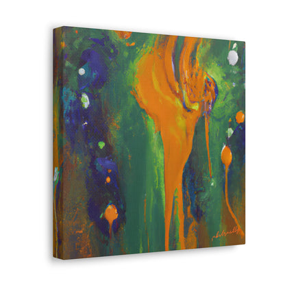 Quantum Sapphire Element - Chemistry, Abstractly - Canvas