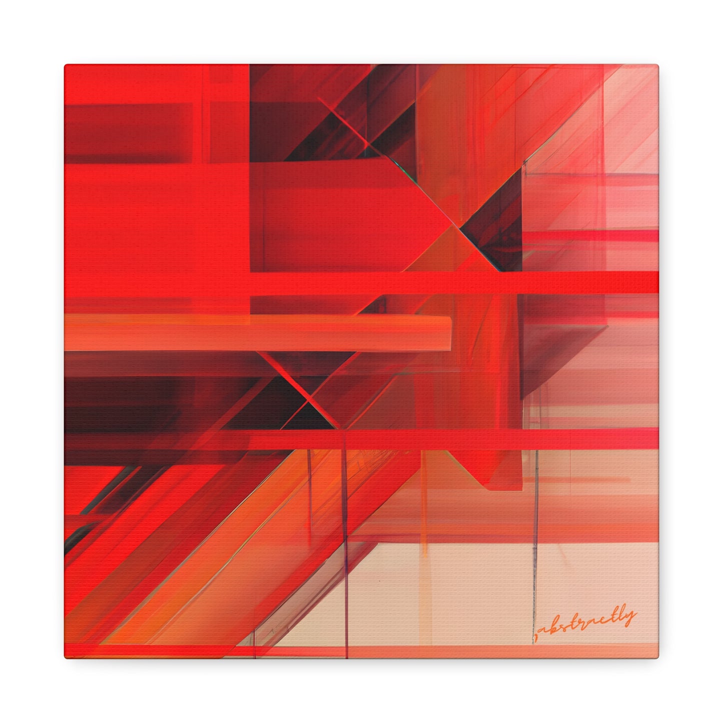 Elaine Stryker - Electric Force, Abstractly - Canvas