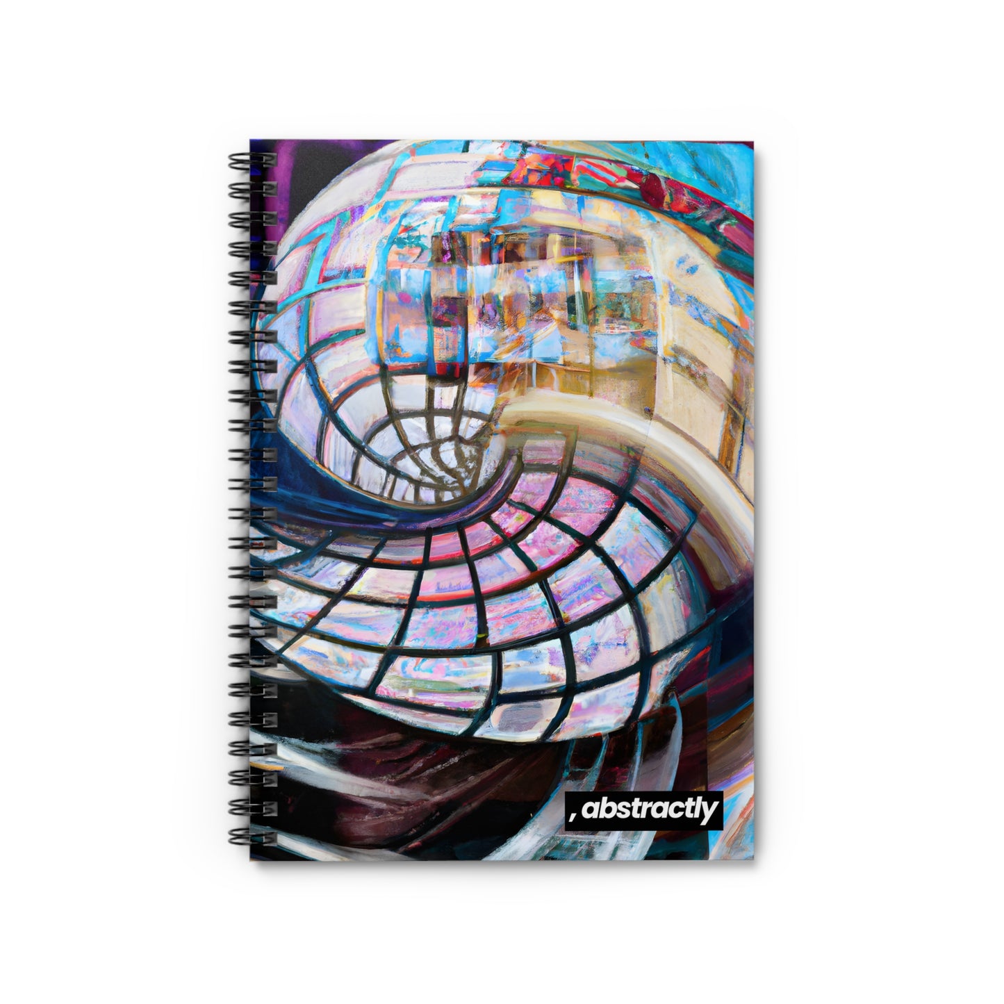 Margaret Haversham - Gravity Force, Abstractly - Spiral Notebook