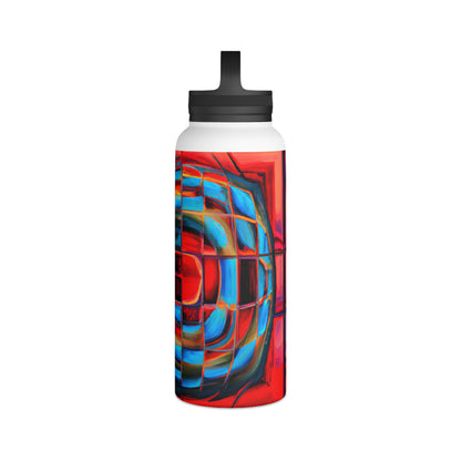 Felix Linderholm - Magnetic Force, Abstractly - Stainless Steel Water Bottle