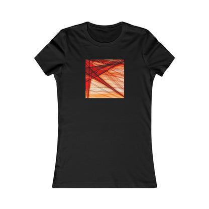 Ellis Rothman - Magnetic Force, Abstractly - Ladies' Cut Tee