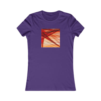 Ellis Rothman - Magnetic Force, Abstractly - Ladies' Cut Tee