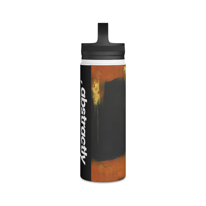 Quantum Trilithium Crystal - Chromium, Abstractly - Stainless Steel Water Bottle