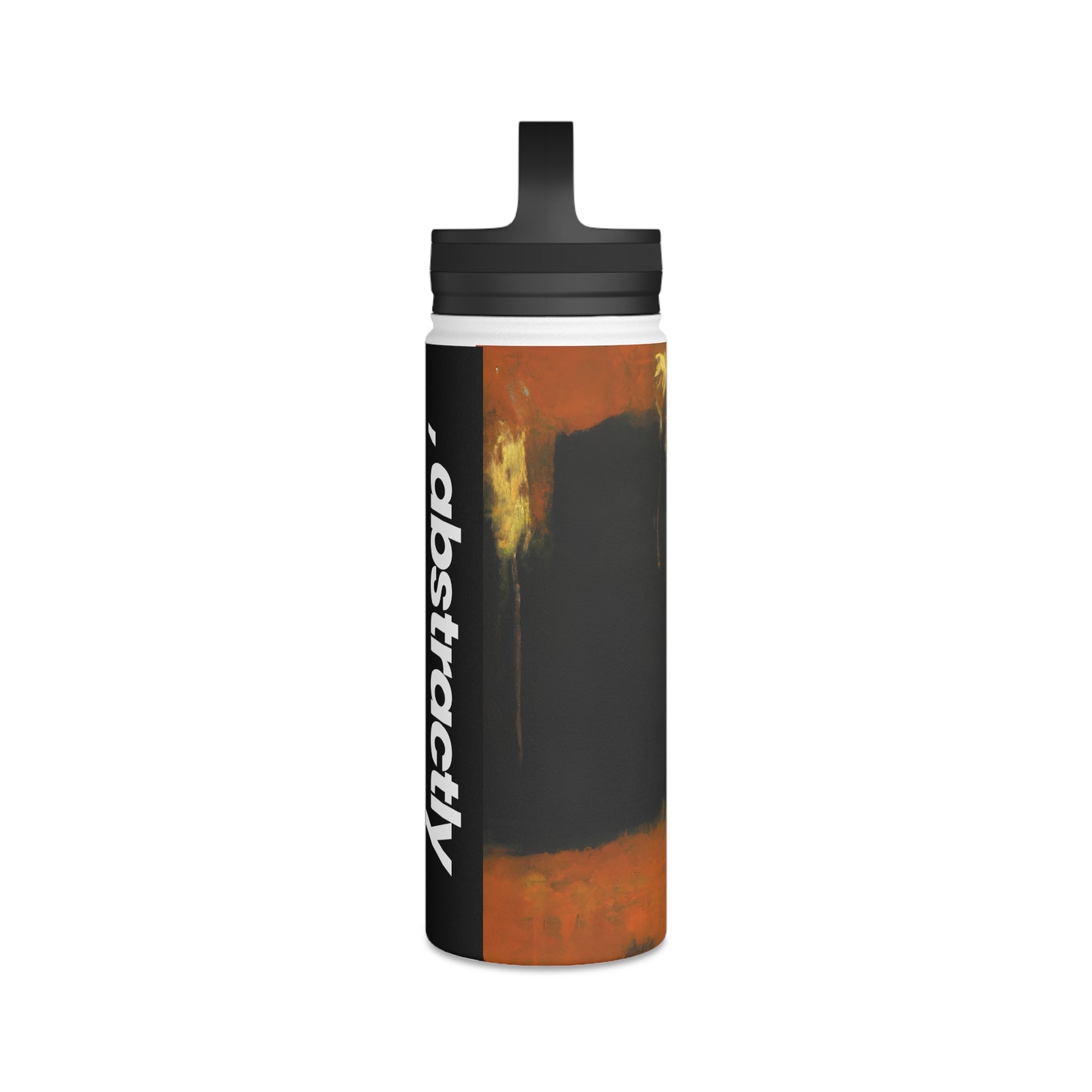 Quantum Trilithium Crystal - Chromium, Abstractly - Stainless Steel Water Bottle