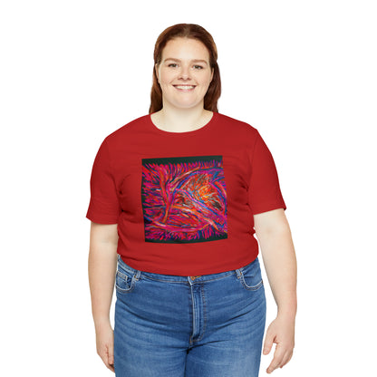 Solarian Crystal Prism - Neon, Abstractly - Tee