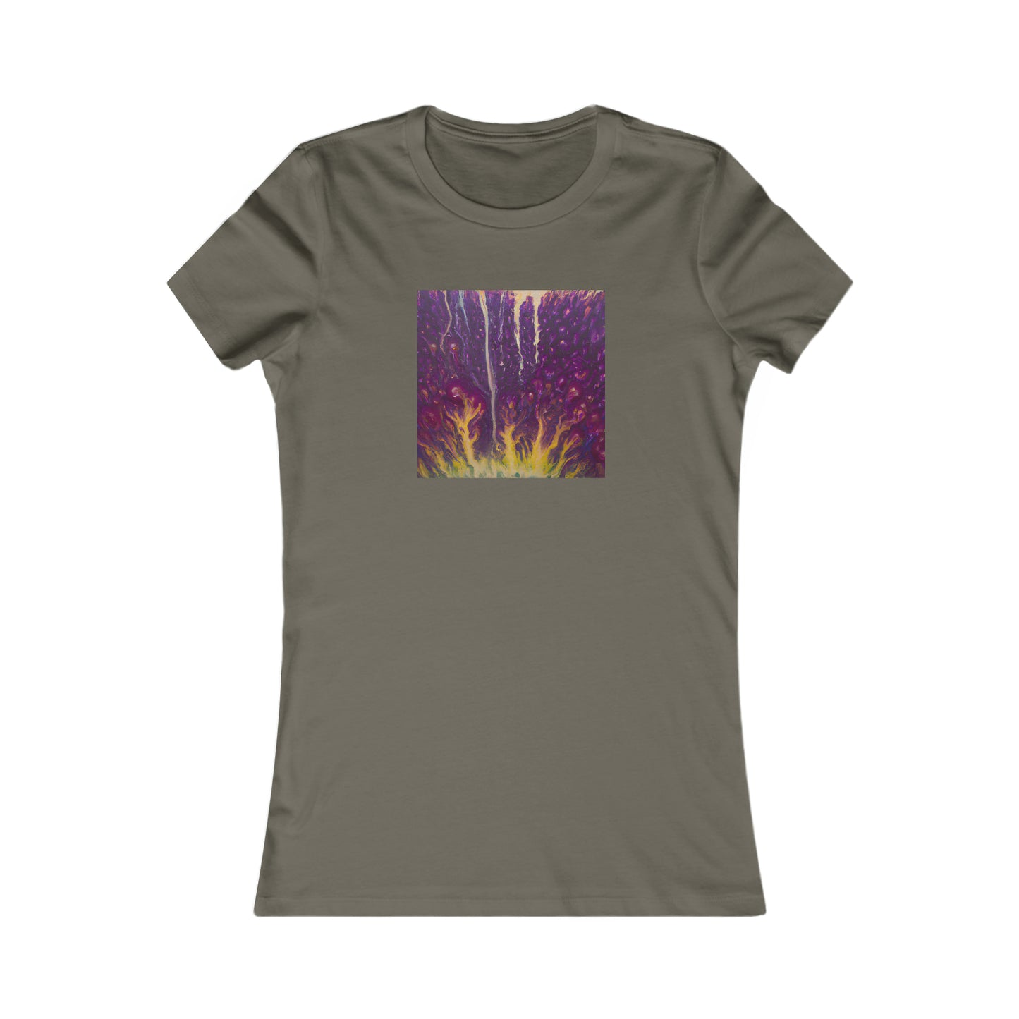 Luminous Etherium - Chemistry, Abstractly - Ladies' Cut Tee