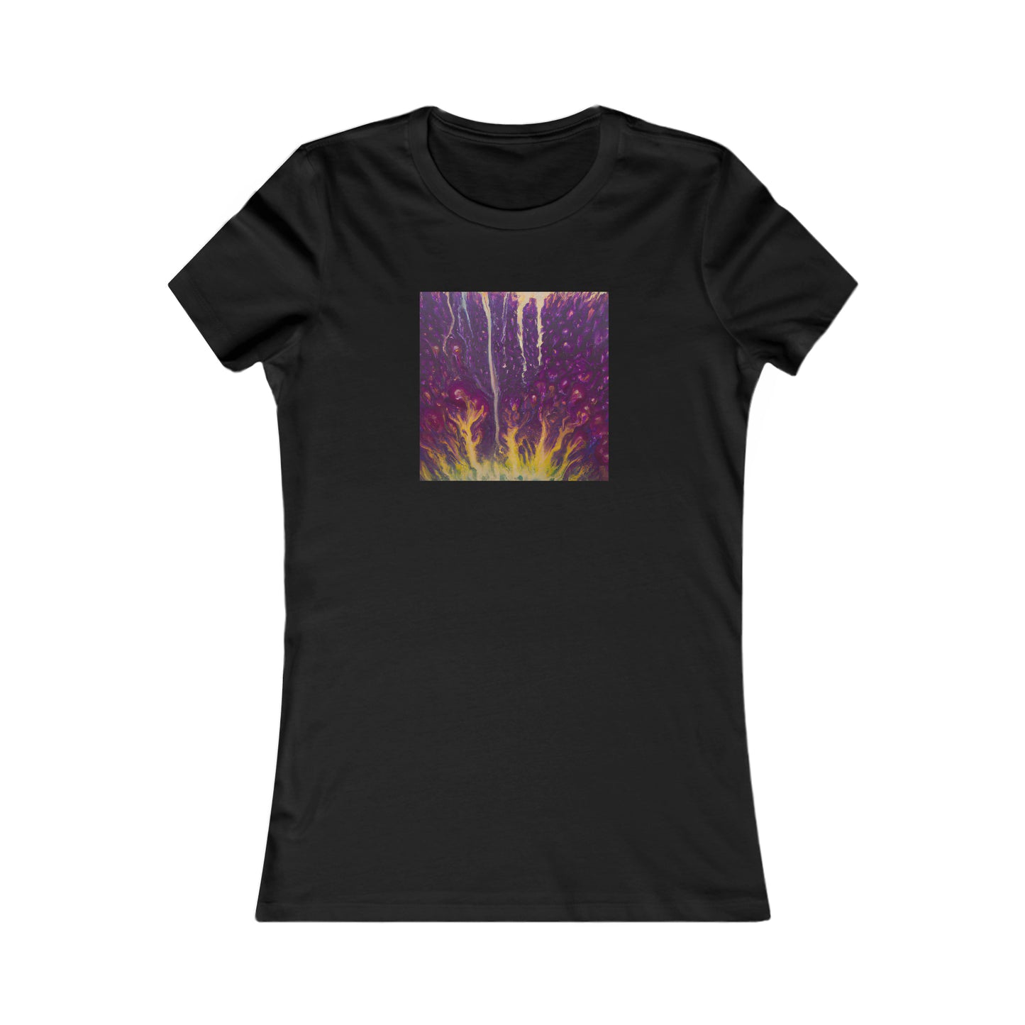 Luminous Etherium - Chemistry, Abstractly - Ladies' Cut Tee