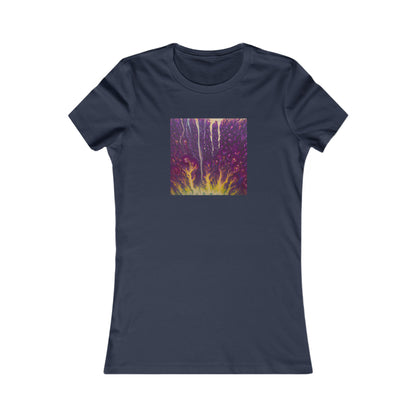 Luminous Etherium - Chemistry, Abstractly - Ladies' Cut Tee